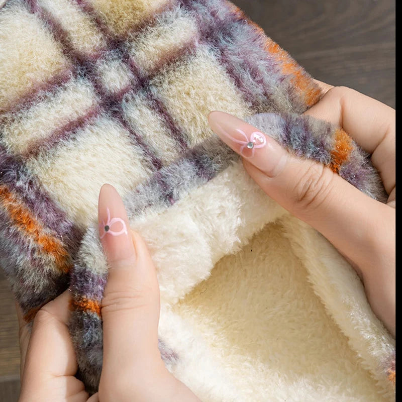 Winter Wärmeslippers – Plüschige Gemütlichkeit Zuhause