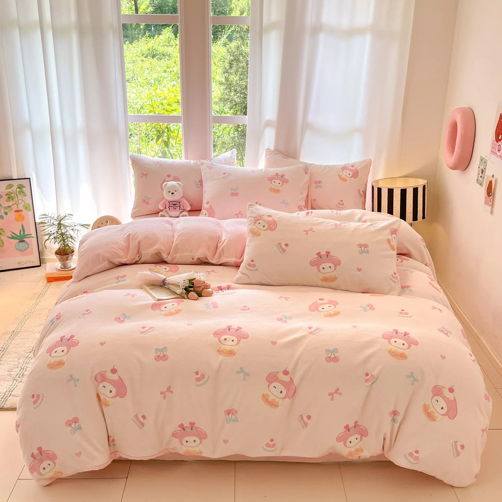 Bettbezug aus Polyesterfleece im modernen Stil, grösse 200x230cm, Farbe: mehrfarbig