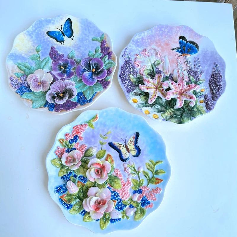 Keramik-Teeservice – 3D-Dekor-Design – Perfekt als Geschenk