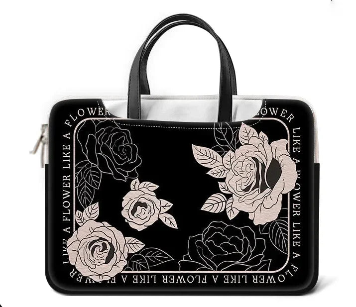 Laptop Tasche – PU Leder Graffiti – 13in bis 17in