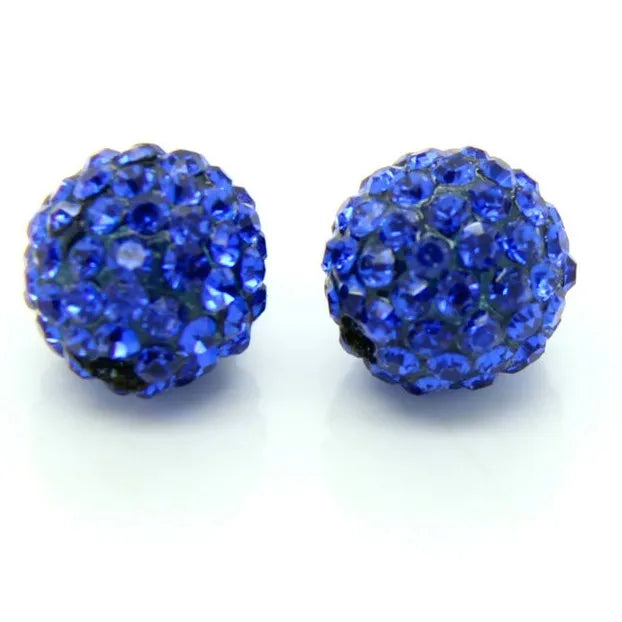 Tschechische Kristallperlenscheiben – 10mm Kugel