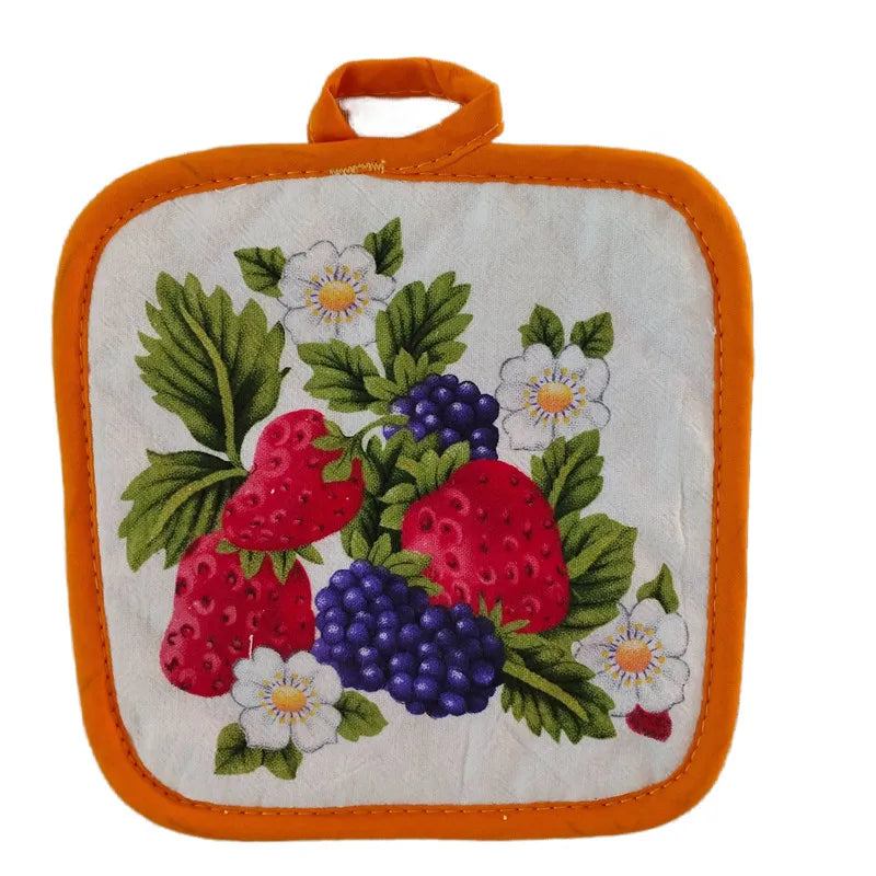 Hitzebeständiger Topflappen – Landhausstil – 16.5x16.5cm