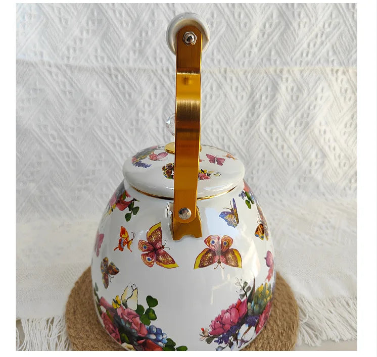 Emaille Kessel – Leichter Luxus – 2.8 Liter