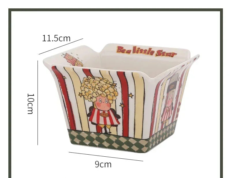 Keramik Snackschüssel – Süsses Frucht-Design