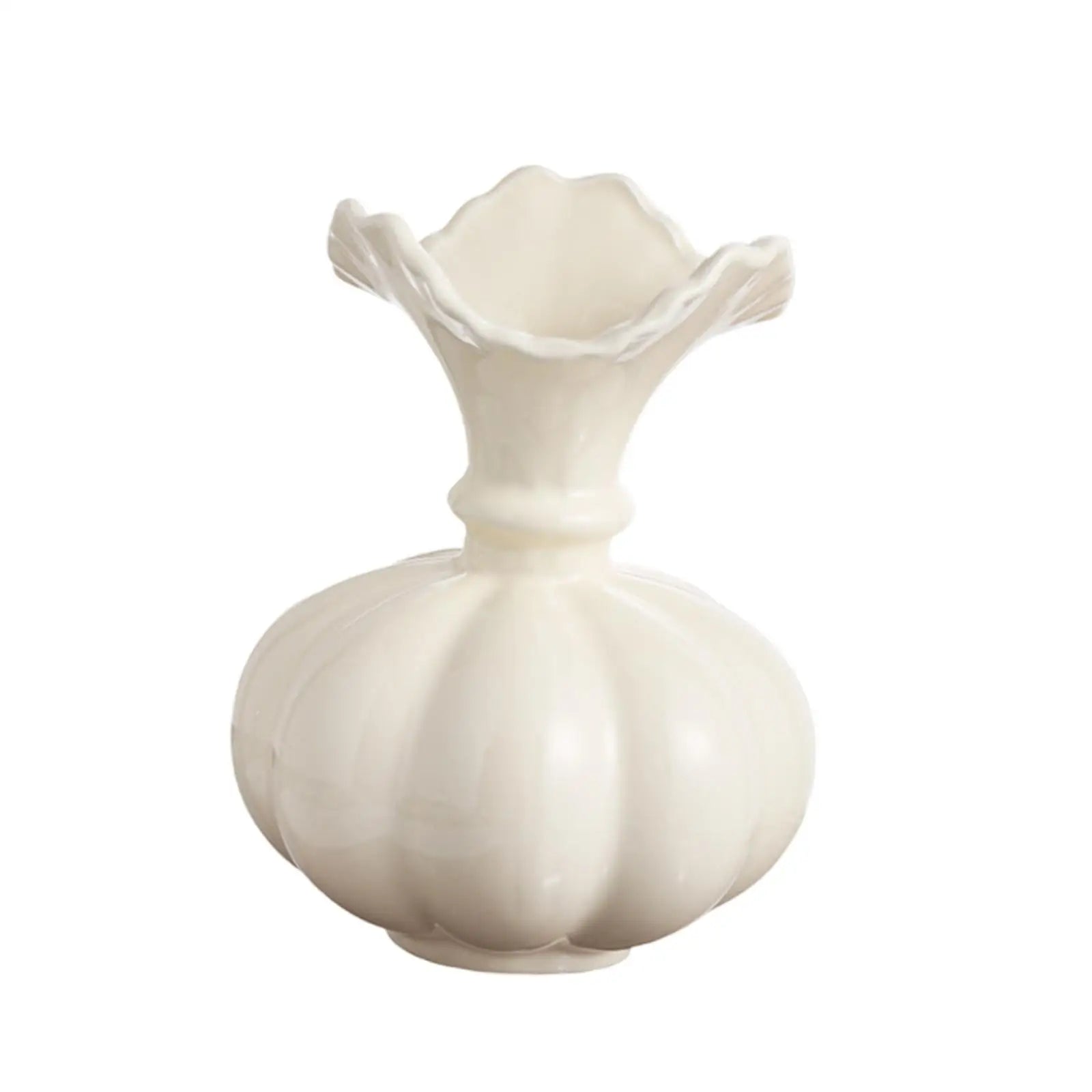 Kürbisvase – Keramik Modern – 15x20cm Tischdeko