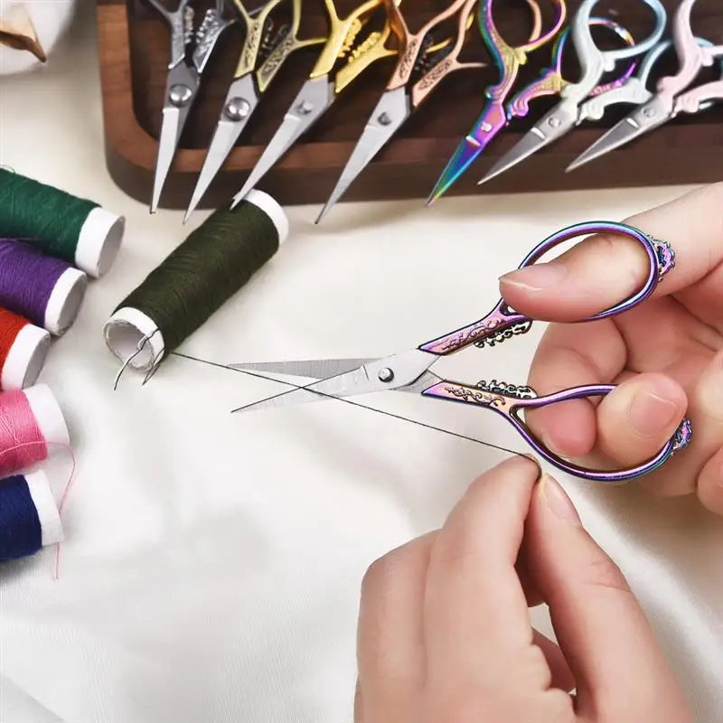 Vintage Edelstahlschere – Für Schneider & Stickerei