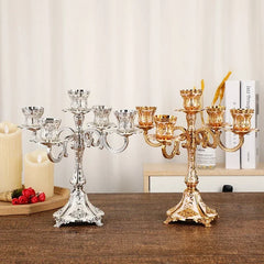 Kerzenständer – Europäisches Metall-Design – 29 cm