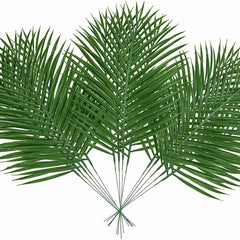 Tropische Palmblätter – Kunst-Set für Zuhause & Event