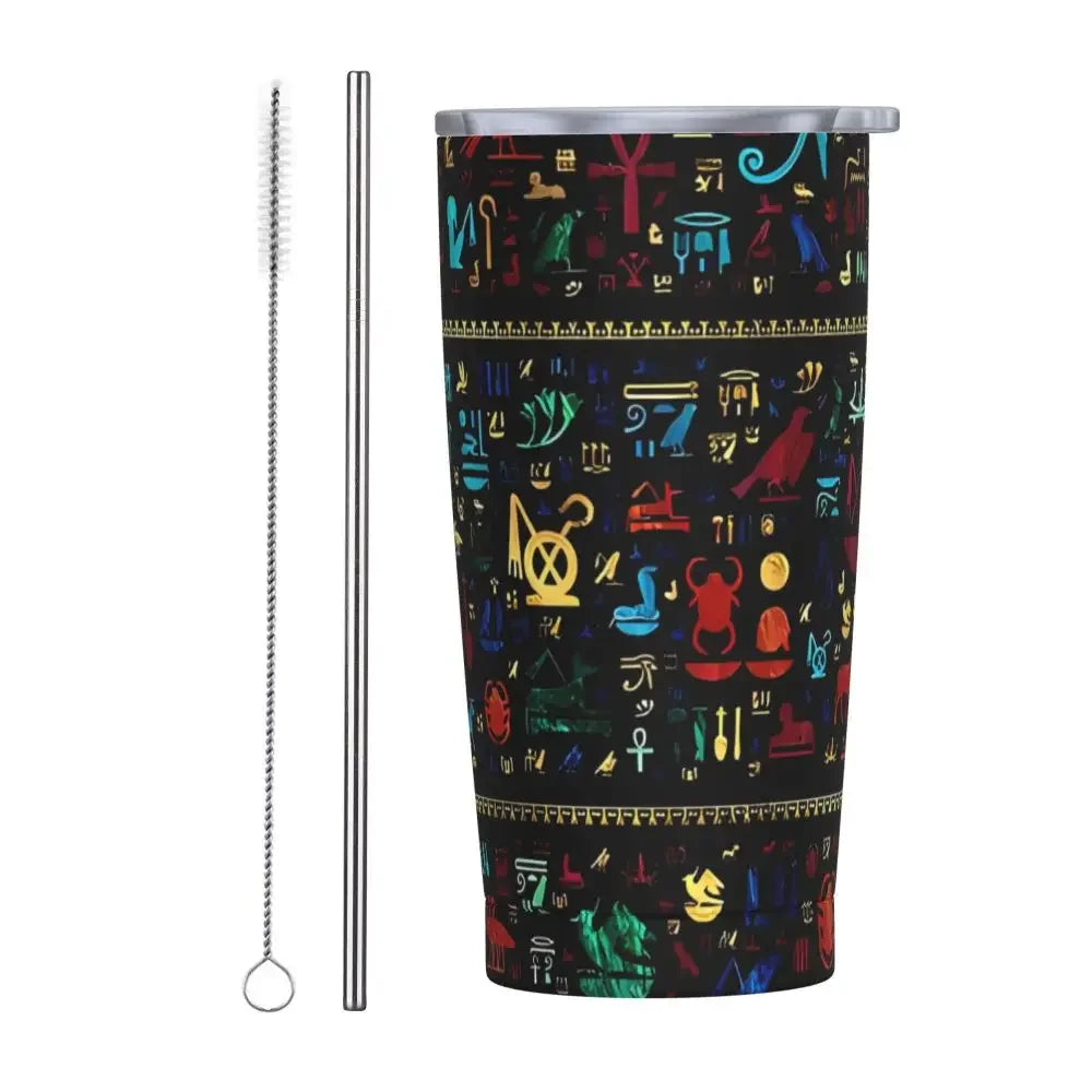 Edelstahlbecher – Kupferkunst Design – Isolierter Becher