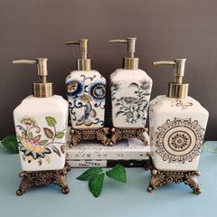 Nordic Vintage Lotionspender – Keramik Design 340ml