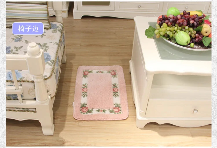 Pastorale Badematten – Mikrofaser Floral – Verschiedene Grössen