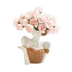 Keramikvase - Moderne Kunstgöttin - Wohnzimmer