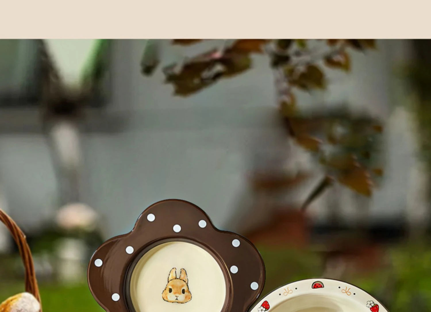 Keramik Hasenschale – Porzellan Relief Design – 11.4cm