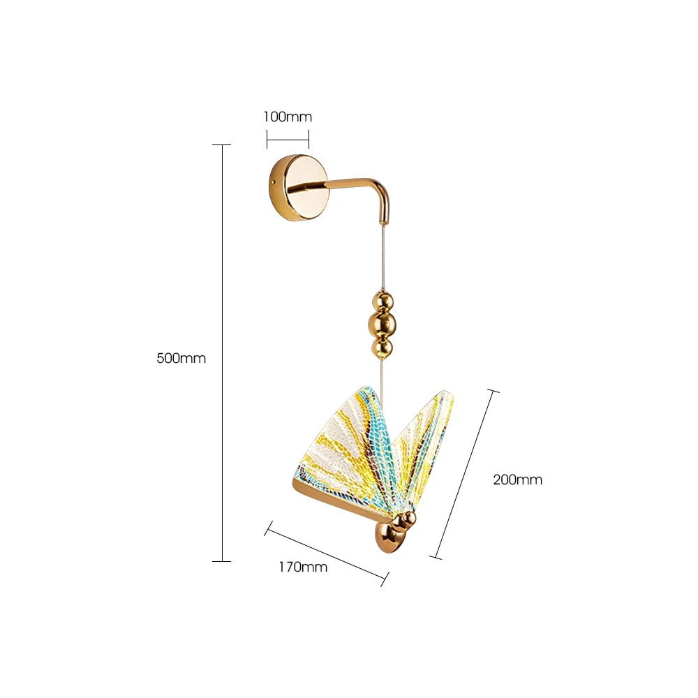 LED Wandlampe - Modernes Nordic Design - Schlafzimmer & Mehr