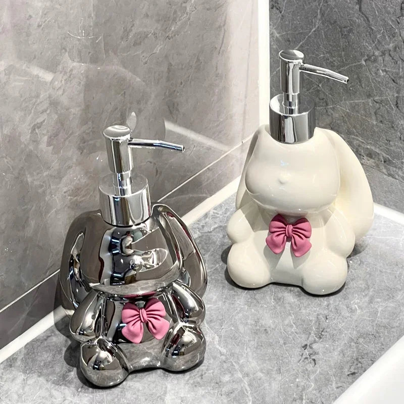Seifenspender – Keramik Cartoon Design – Badezimmer