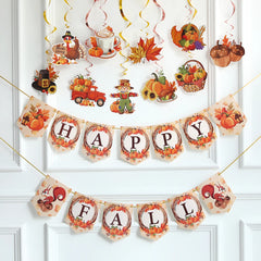 Herbst-Deko – Papier – Für Partys
