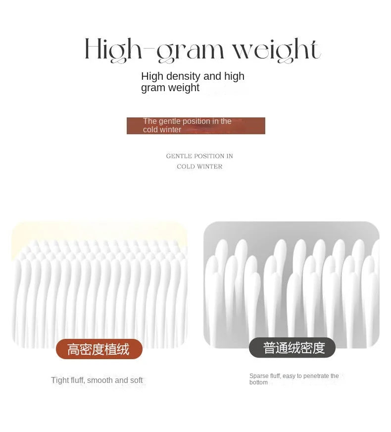 Florale Milchfleece – Moderne Doppelbettdecke 220x240