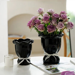 Keramik Vase – Modernes Keramikdesign – Boden eingesetzt