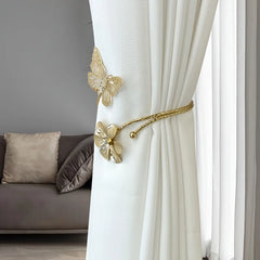 Vorhangringe – Metall Floral Hollow Out Schlafzimmer