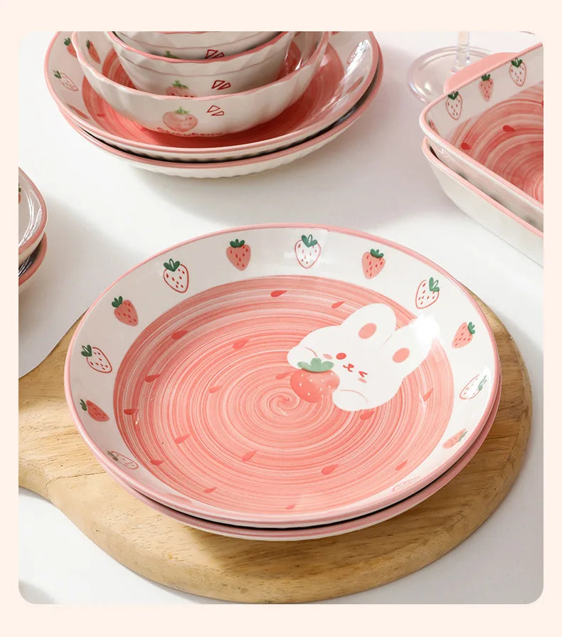 Keramikschalen – Underglaze Design – 11.8 bis 6.25 Zoll