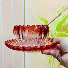 Lotus-Schalen – Glas Blumendesign – Geschirr