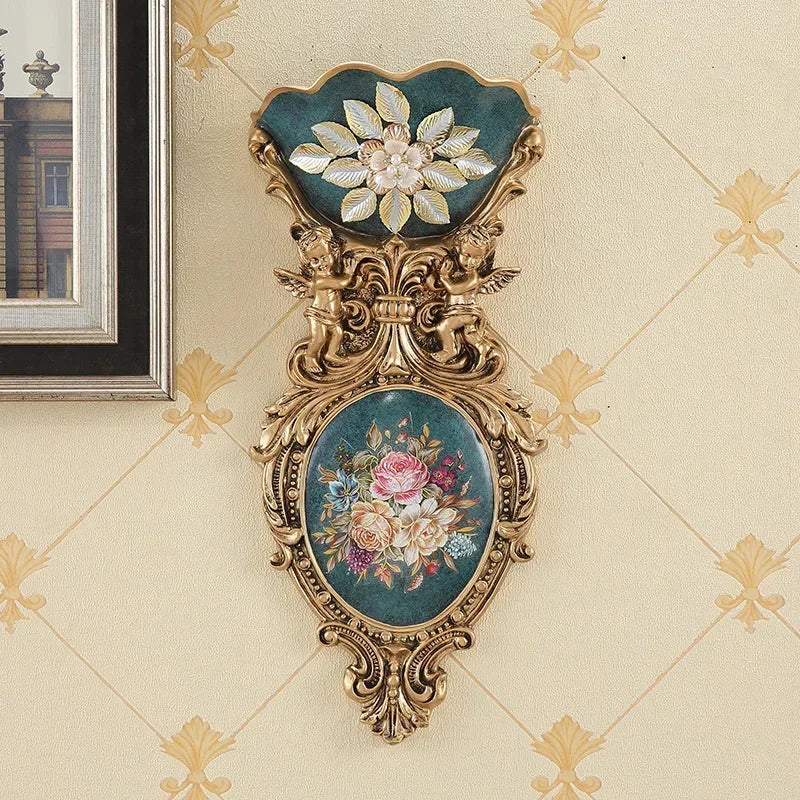 3D Angel Wanddeko – Nordic Resin Art – Wohnzimmer Akzent