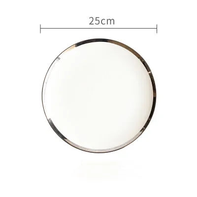 Keramikteller – Nordische Feinporzellan – Verschiedene Grössen