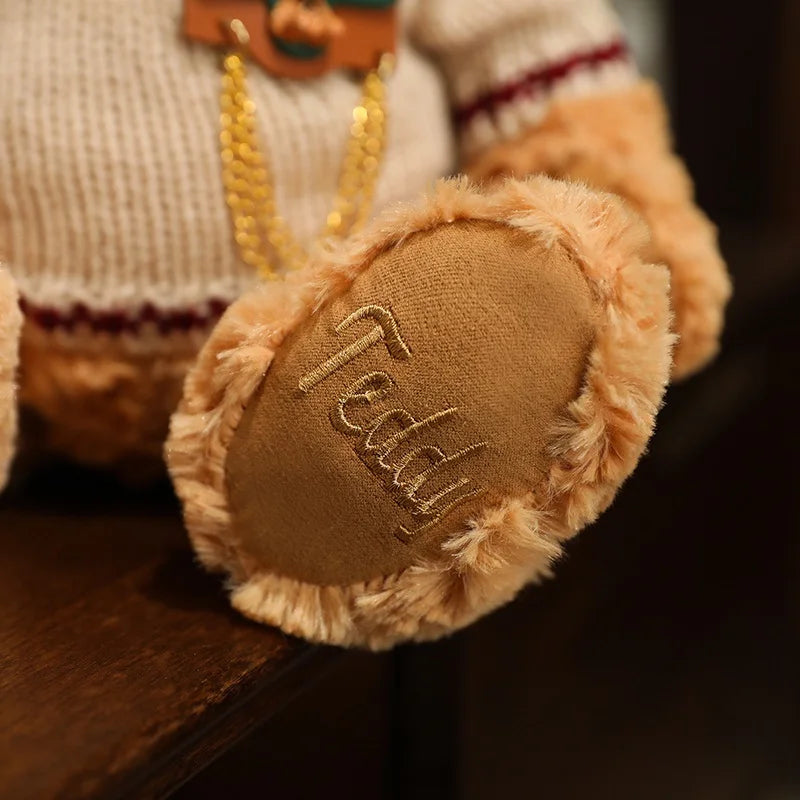 Teddybär Plüschspielzeug – Vintage Plüsch – 25cm Sitzend