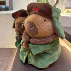 Capybara-Kuscheltier – Militärstil – 25cm
