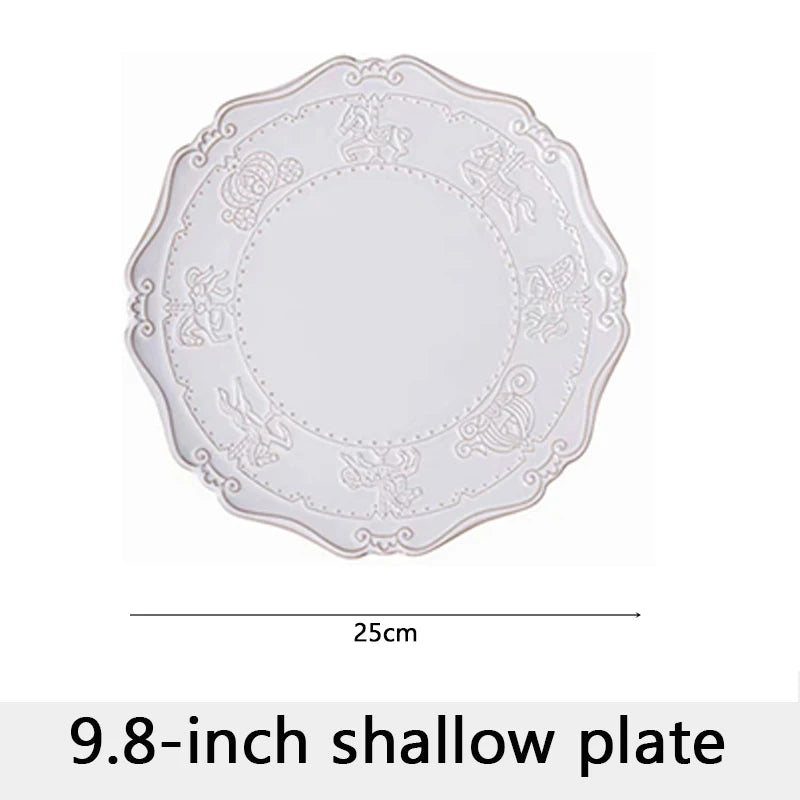 Keramik Geschirrset – Handgefertigt, Off White