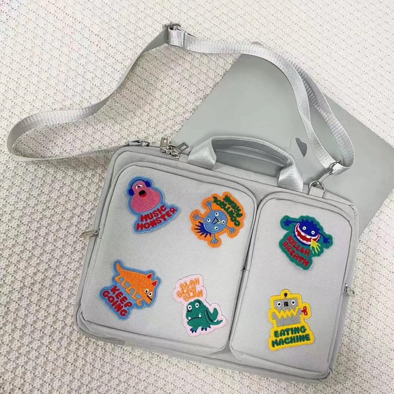 Laptop-Aktentasche – Modisches Polyester-Design – Verschiedene Grössen