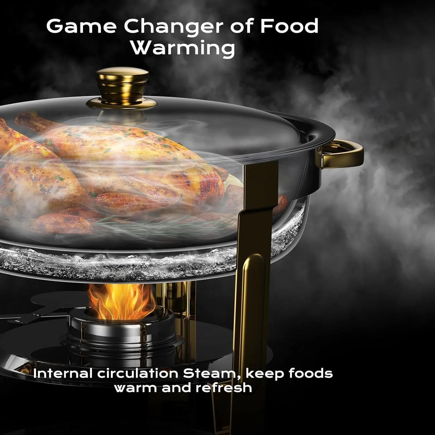 Heizungsgefäss Edelstahl – Gewerbliches Buffetgerät