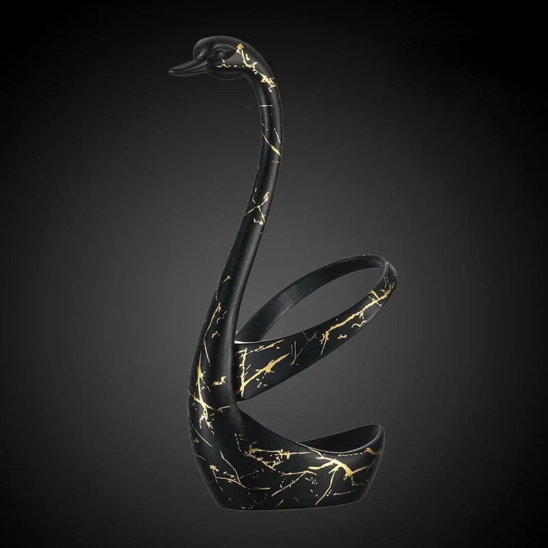 Schwan Besteckständer – Eleganter Edelstahl – Tischdekoration