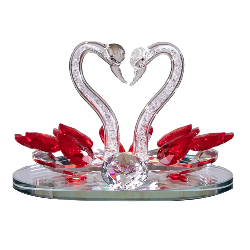 Kristallschwan Deko – Modernes Design – 15*10*8cm