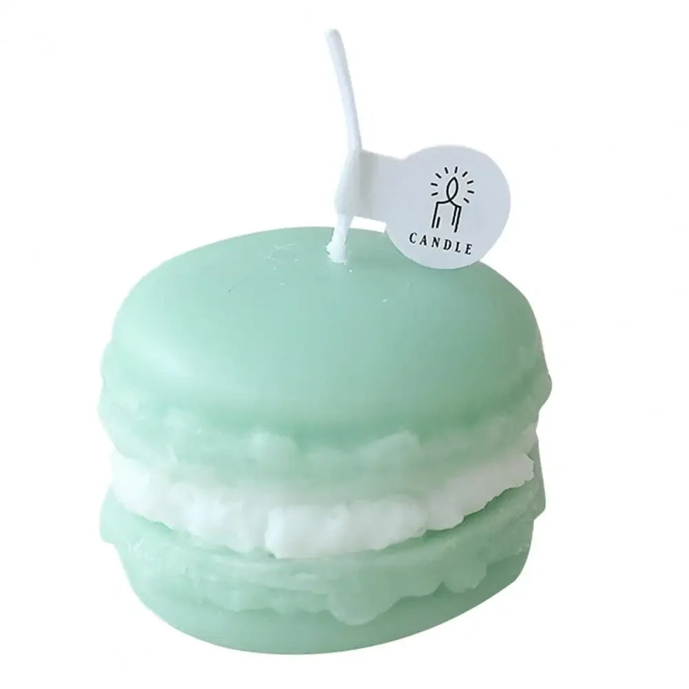 Duftkerze – Handgefertigte Macaron-Art – 4x5 cm