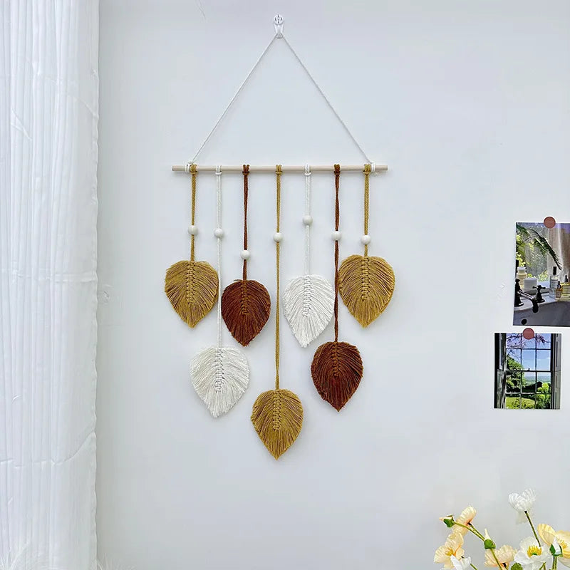Makramee Wandbehang – Boho Textil Deko fürs Wohnzimmer