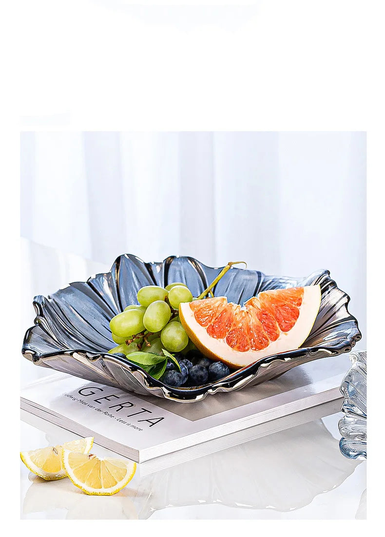 Obstteller – Nordisches Glas – 10 Zoll