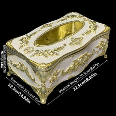 Taschentuchbox Europäischer Stil – Elegante Deko