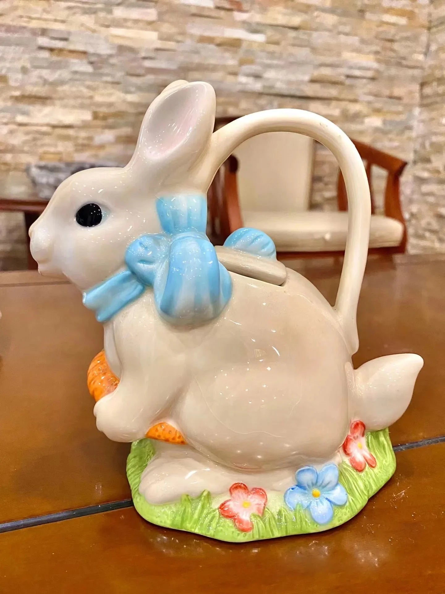 3D-Relief Keramikgeschirr in mehrfarbigem Design aus hochwertiger Keramik