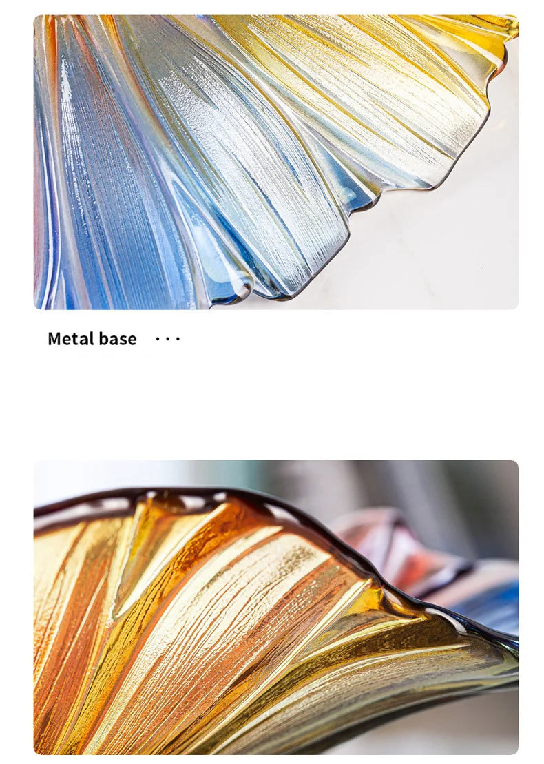 Obstteller – Nordisches Glas – 10 Zoll