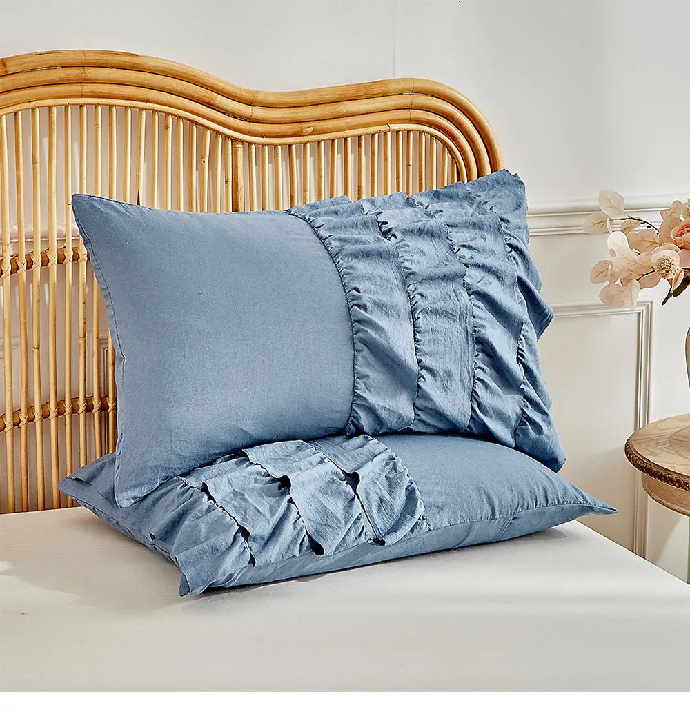 Bettdeckenbezug Set – Rüschen-Prinzessin – Verschiedene Grössen