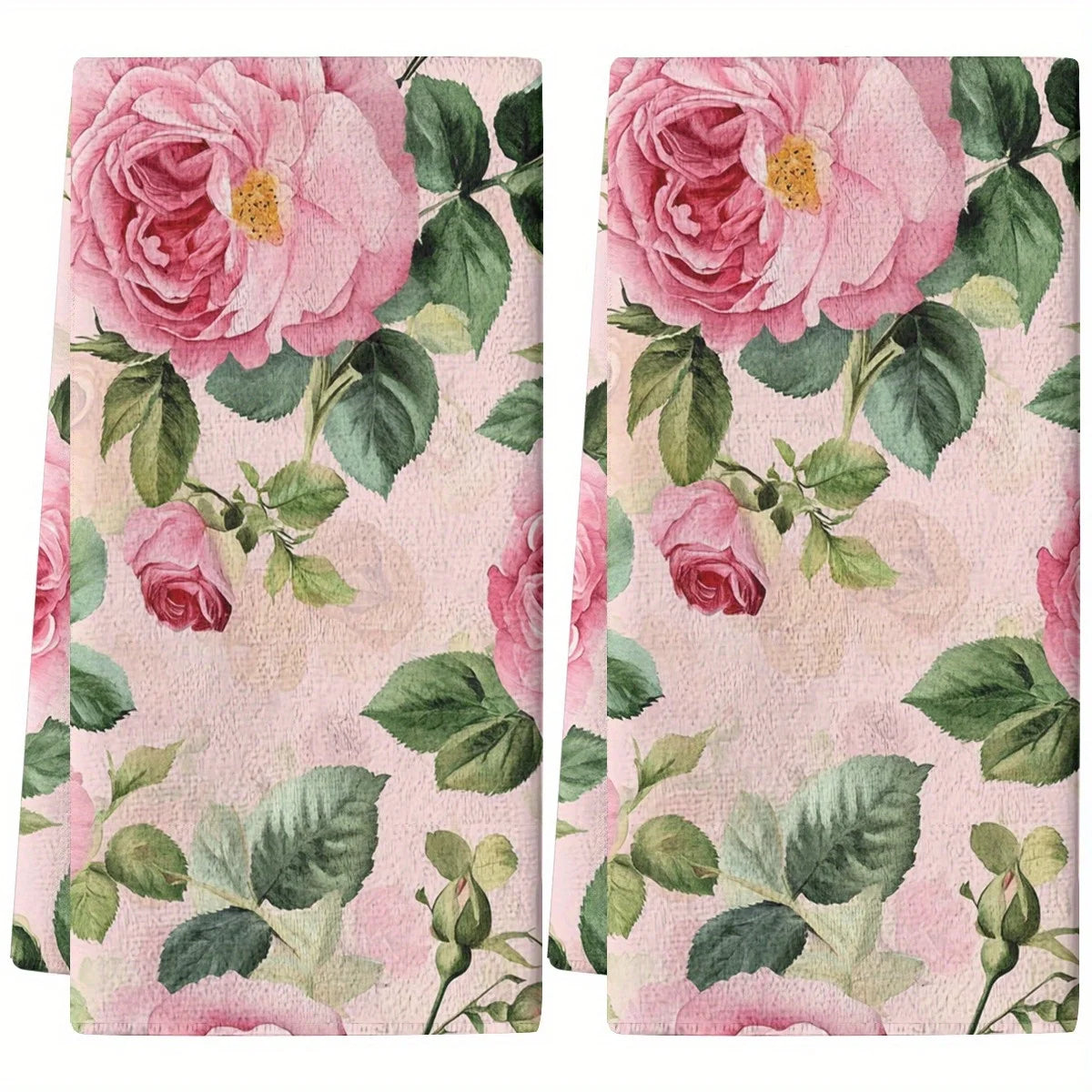 Küchentücher – Aquarell Design – 100% Polyester Set