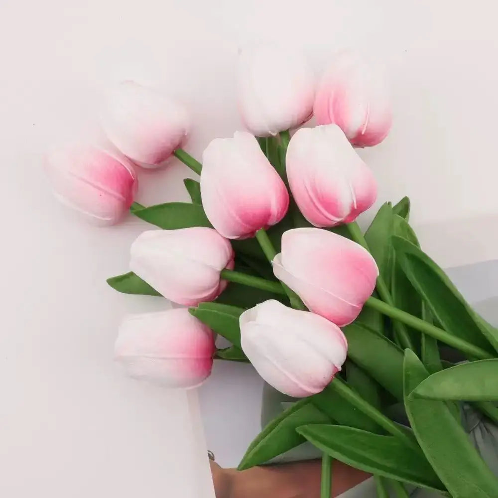 Künstliche Tulpen – PU Echt-Touch – 34cm für Zuhause