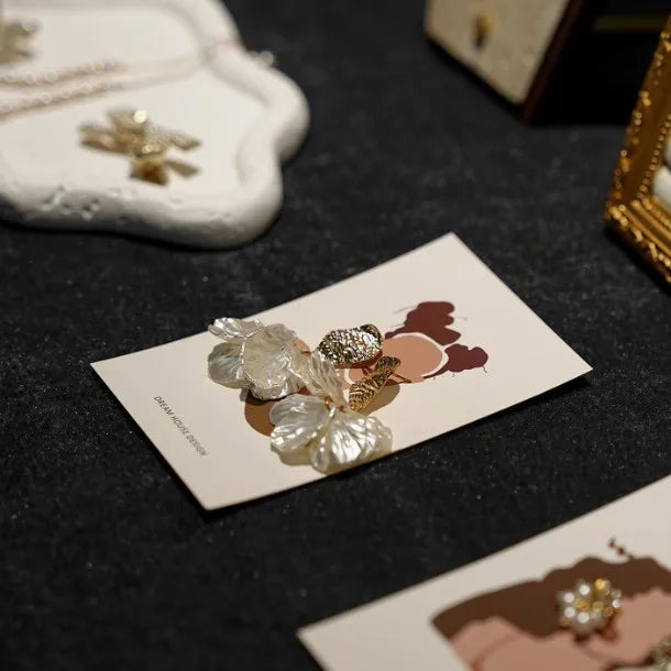 Samt-Schmucktablett – Bambus Design – 19cm bis 26cm