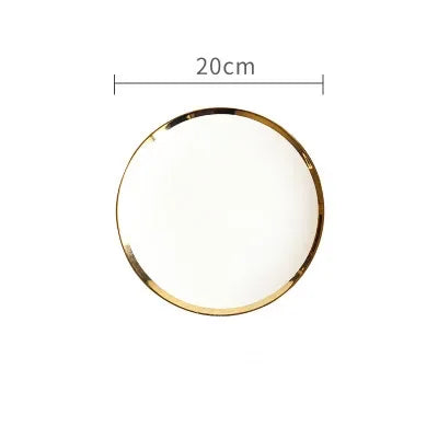 Keramikteller – Nordische Feinporzellan – Verschiedene Grössen