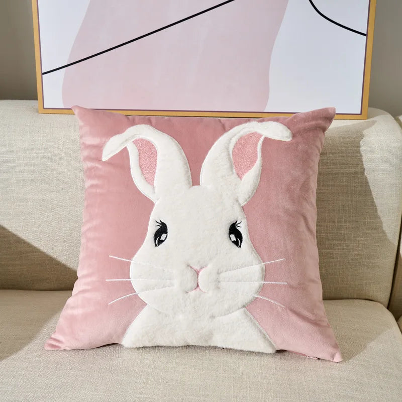 Hasenkissen – Samt Plüsch – 45x45CM
