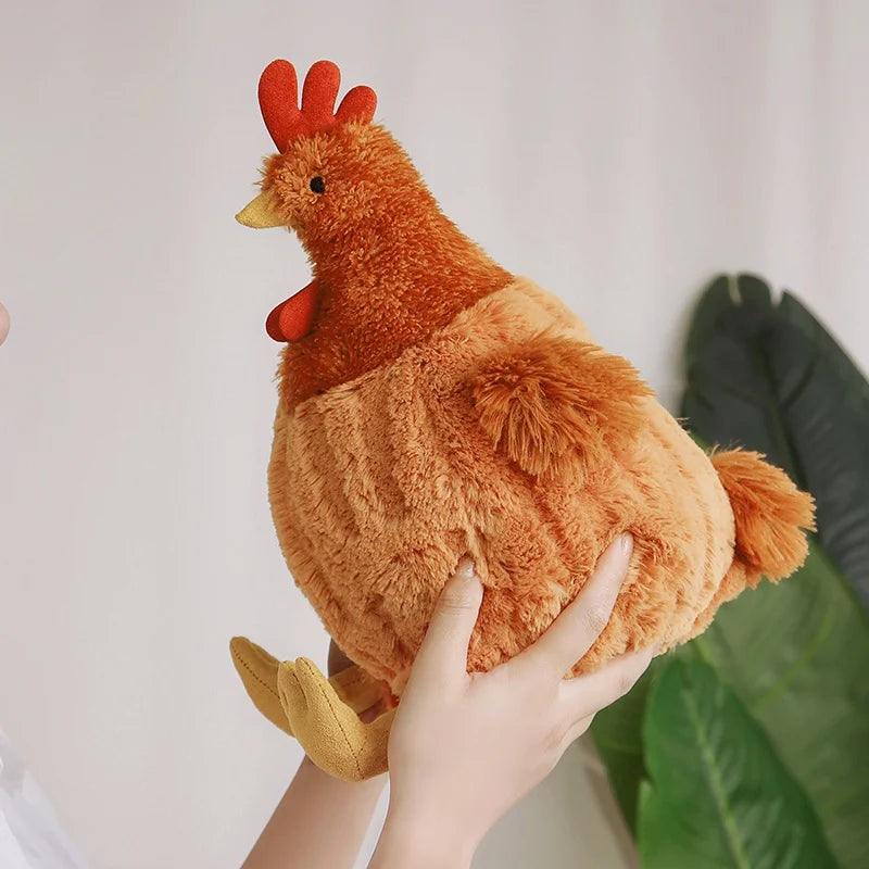 Kuschelhuhn Plüsch – Weiche Baumwolle 23/35cm