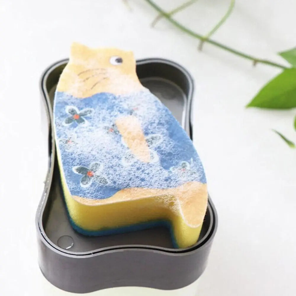 Katzenpfoten Spülschwamm – Öko Vliesstoff