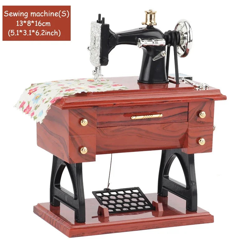 Vintage Spieluhr – Retro Stil – Handgekurbelte