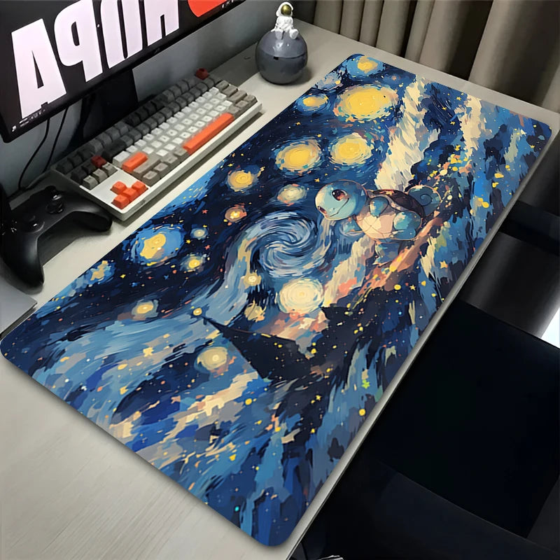 Gaming-Mousepad – Gummi XXL – 100x50cm Wasserdicht